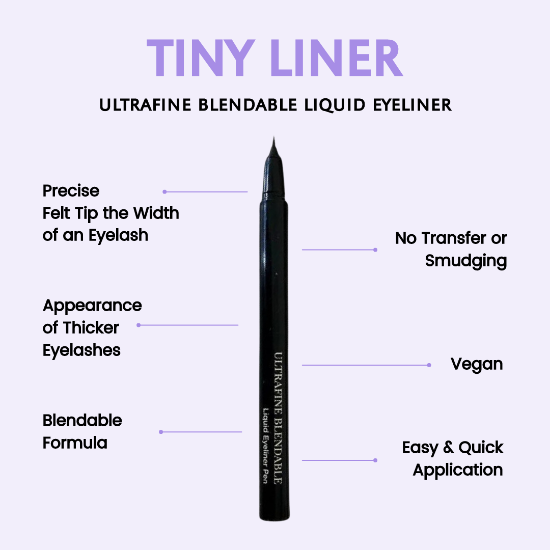 Genuist Beauty Tiny Liner: Ultrafine Blendable Liquid Eyeliner Pen