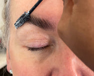 Genuist Beauty Brow Primer- a texturizing liquid brow wax with maximum hold for brow styling