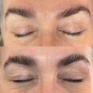 Genuist Beauty Brow Primer- a texturizing liquid brow wax with maximum hold for brow styling