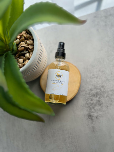 R. DREW NATURALS Turmeric & NAG Toner 4 OZ