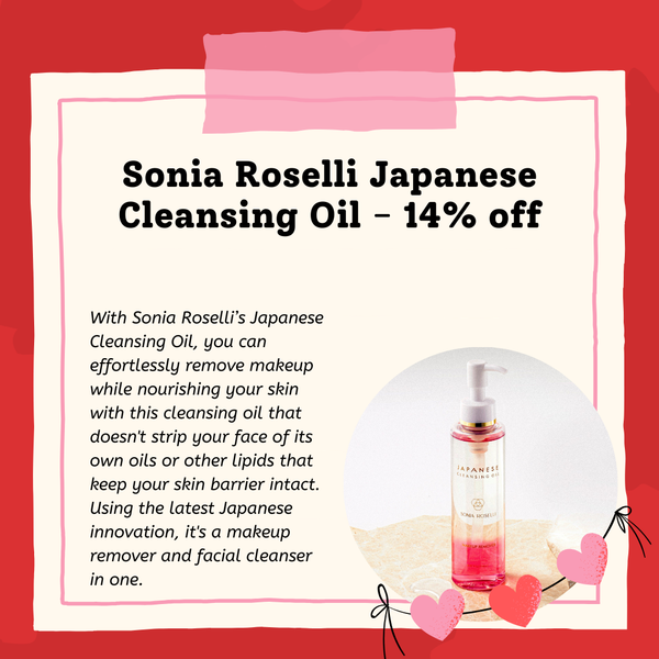 Valentines Special: Japanese Cleansing Oil- 14% off