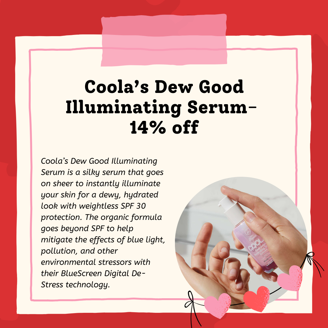 Coola Dew Good Illuminating Serum Sunscreen with Probiotic Technology SPF 30