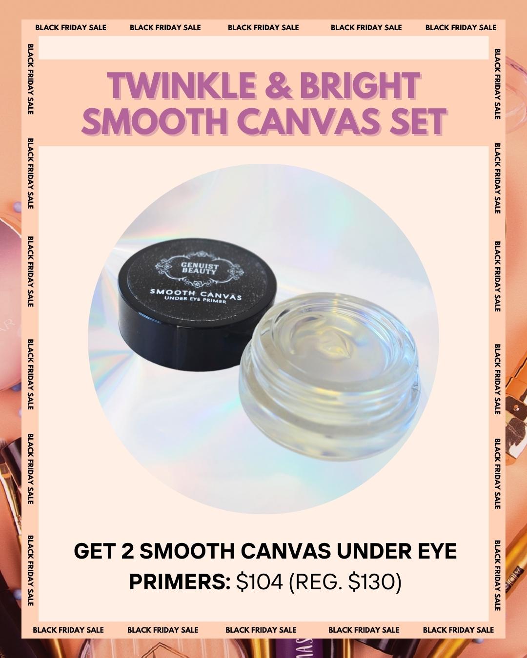 Twinkle & Bright Smooth Canvas Set