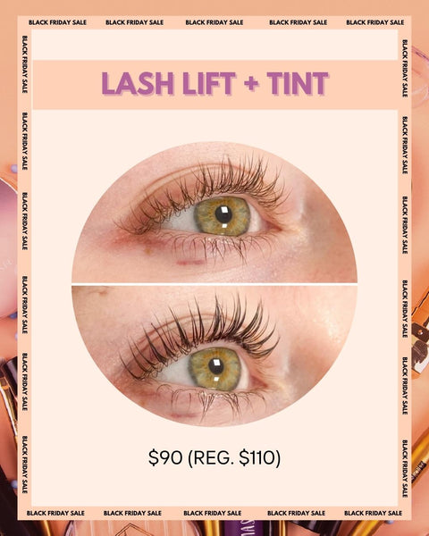 Holiday Lash Lift & Tint Special
