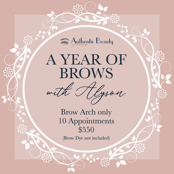 Year of Brows with Alyson