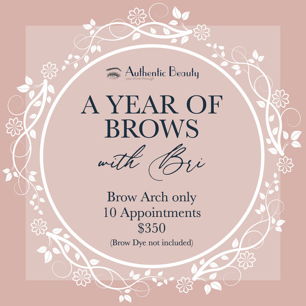Year of Brows with an Associate Brow Designer- Bri