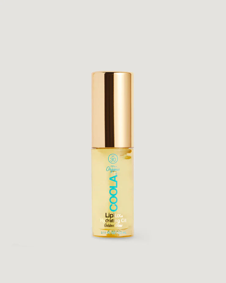 COOLA Liplux Hydrating Oil Golden Glow SPF 30