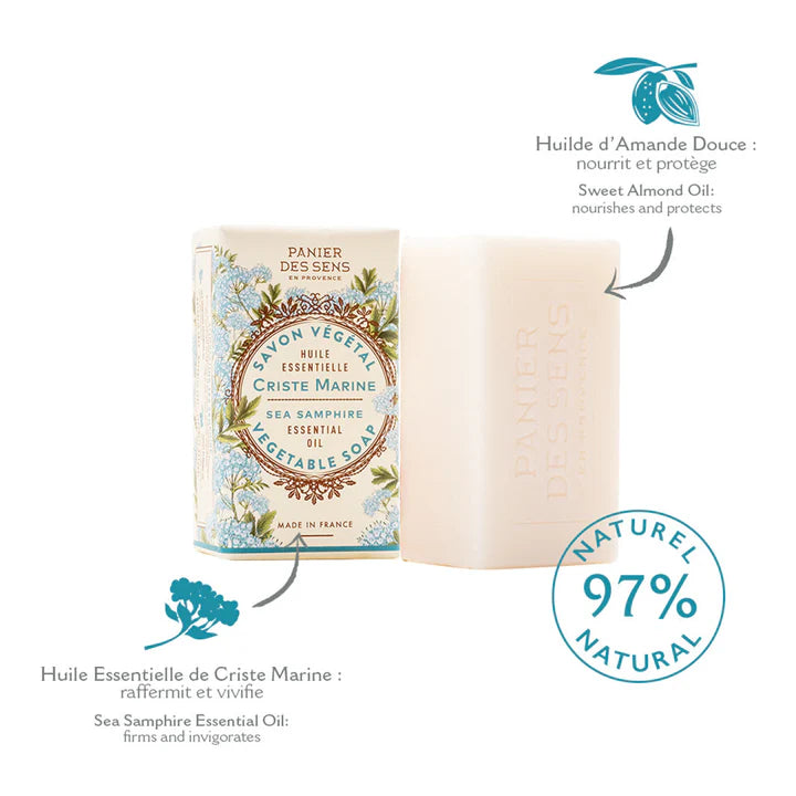 Sea Samphire Bar Soap - Panier des Sens