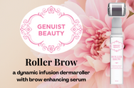 Genuist Beauty Roller Brow: Dynamic Infusion Dermaroller with Brow Enhancing Serum