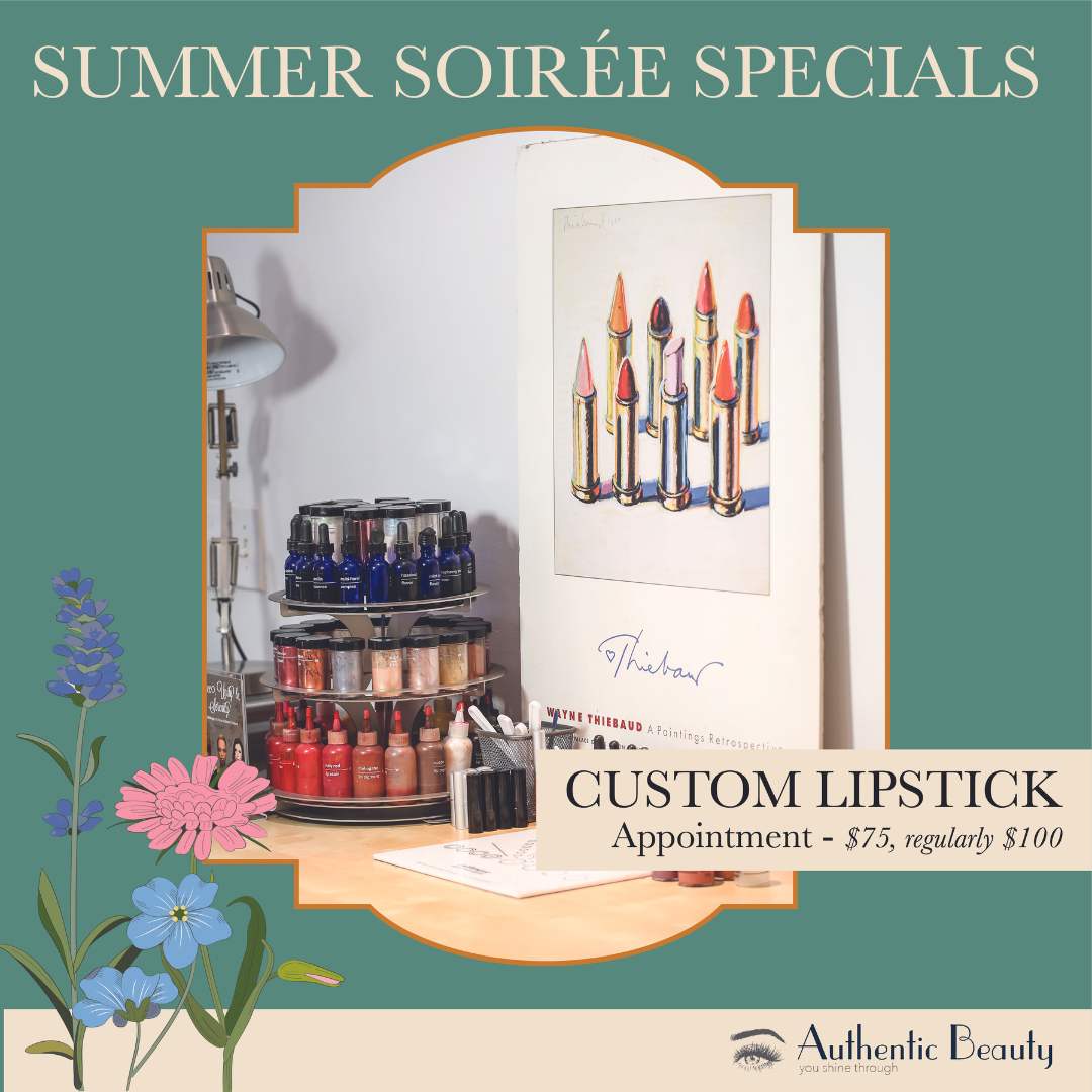 Summer Soiree Custom Lipstick Appointment Special