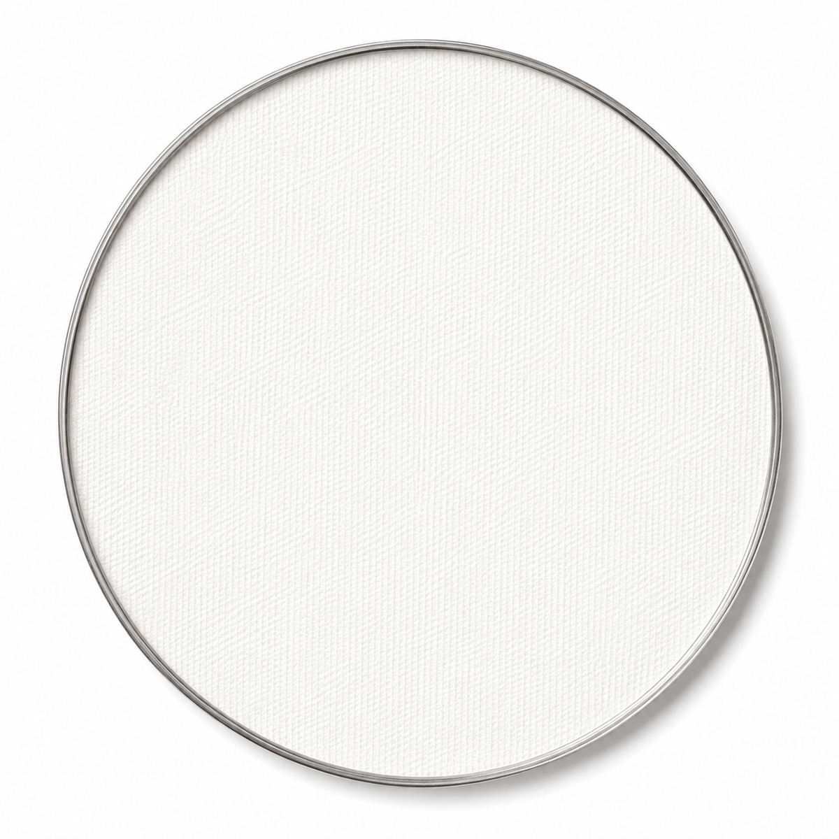 White Single Eyeshadow Pan